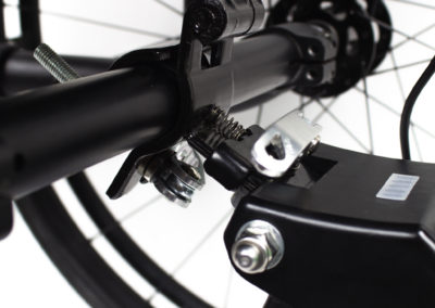 i-Ryde Befestigung an der Achse